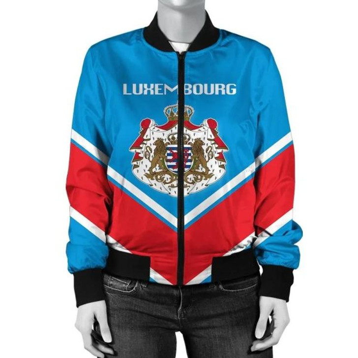 FUNSTUFFPRINTI Lithuania Coat Of Arms Women Bomber Jacket Lucian Style JW5 Bomber Jacket