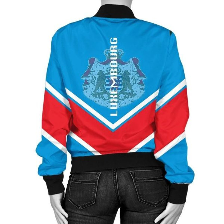 FUNSTUFFPRINTI Lithuania Coat Of Arms Women Bomber Jacket Lucian Style JW5 Bomber Jacket