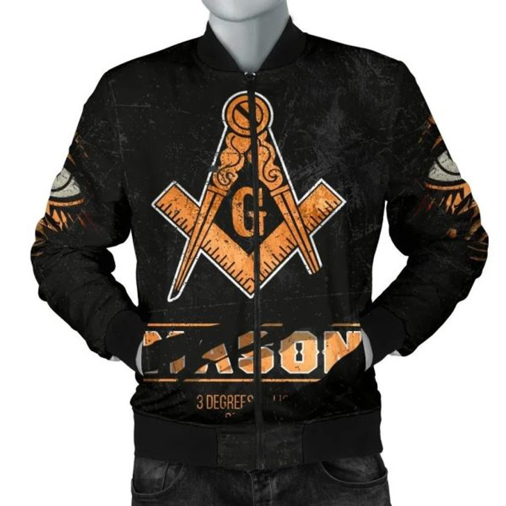 FUNSTUFFPRINTI Masonic In Me All Men’s Bomber Jacket – Special Grunge Style A27 Bomber Jacket