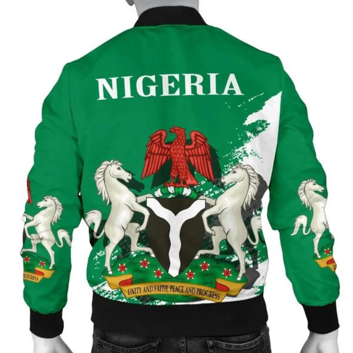 FUNSTUFFPRINTI Nigeria Special Men’s Bomber Jacket A7 Bomber Jacket