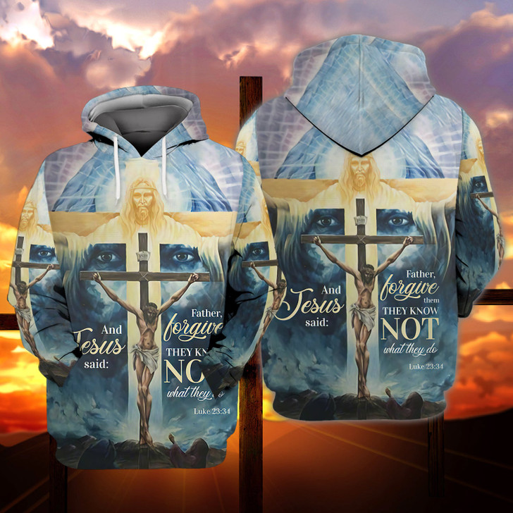FUNSTUFFPRINT  Jesus   3D Hoodie and Zip Hoodie