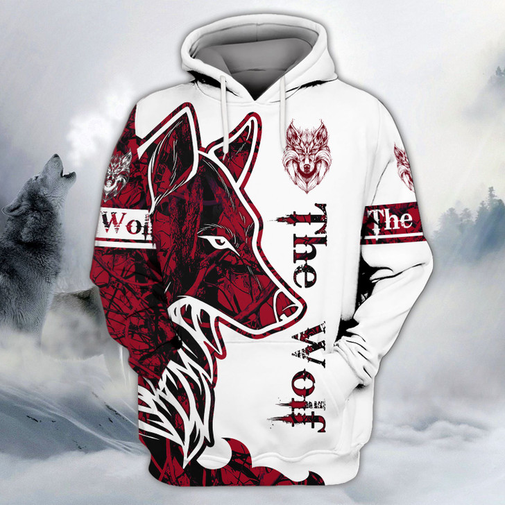 FUNSTUFFPRINT Full Print - Wolf  3D Hoodie and Zip Hoodie