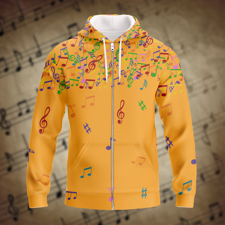 FUNSTUFFPRINT  Music 3D Full Print 1   3D Hoodie and Zip Hoodie