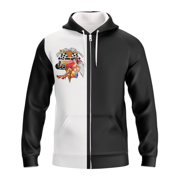 FUNSTUFFPRINT Hot Rod Heaven   3D Hoodie and Zip Hoodie