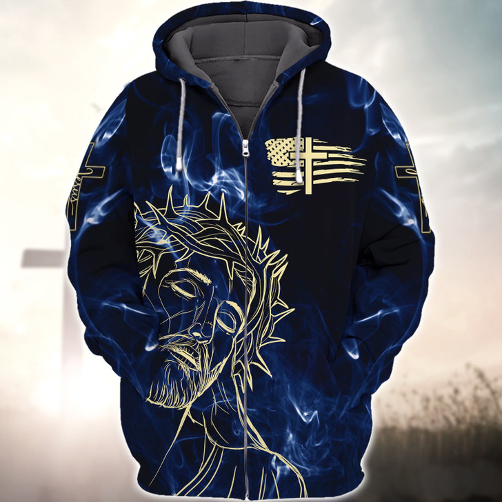 FUNSTUFFPRINT Normal Isn't Coming Back Jesus Is 3D Hoodie and Zip Hoodie
