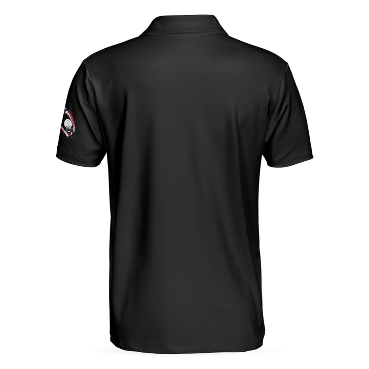 Work hard Golf harder Albatross American Flag Polo Shirt, Golf Shirt For Men, Gift For Golfers - Perfect Gift For Men