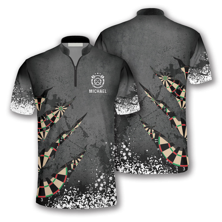 Custom Paint Splash Custom Darts Jerseys for Men, 3D All Over Print Dart Shirt, Dart Jersey Shirt