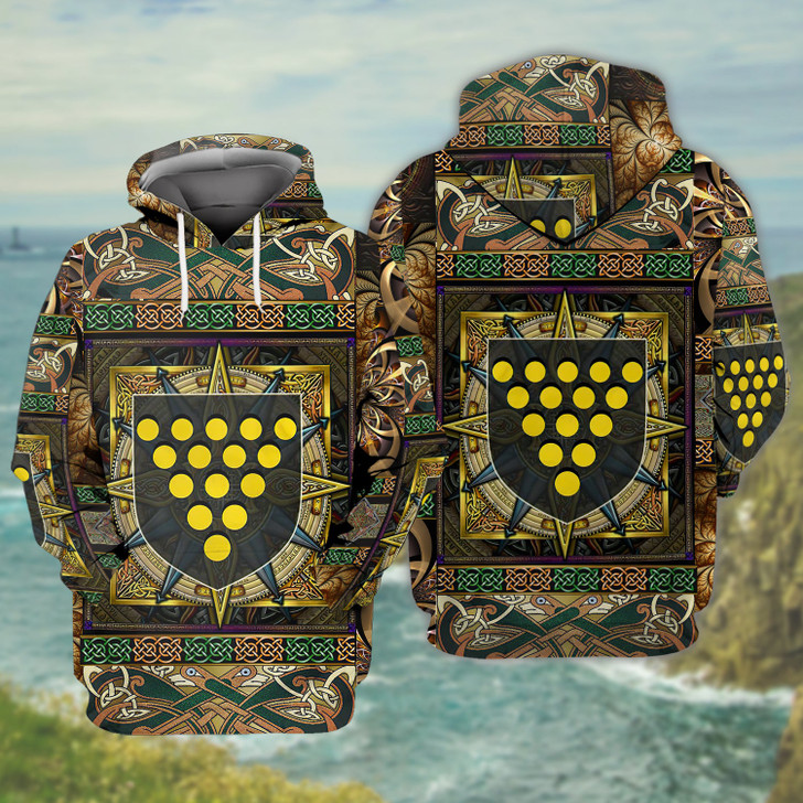 FUNSTUFFPRINT Cornwall - Full Print   3D Hoodie and Zip Hoodie