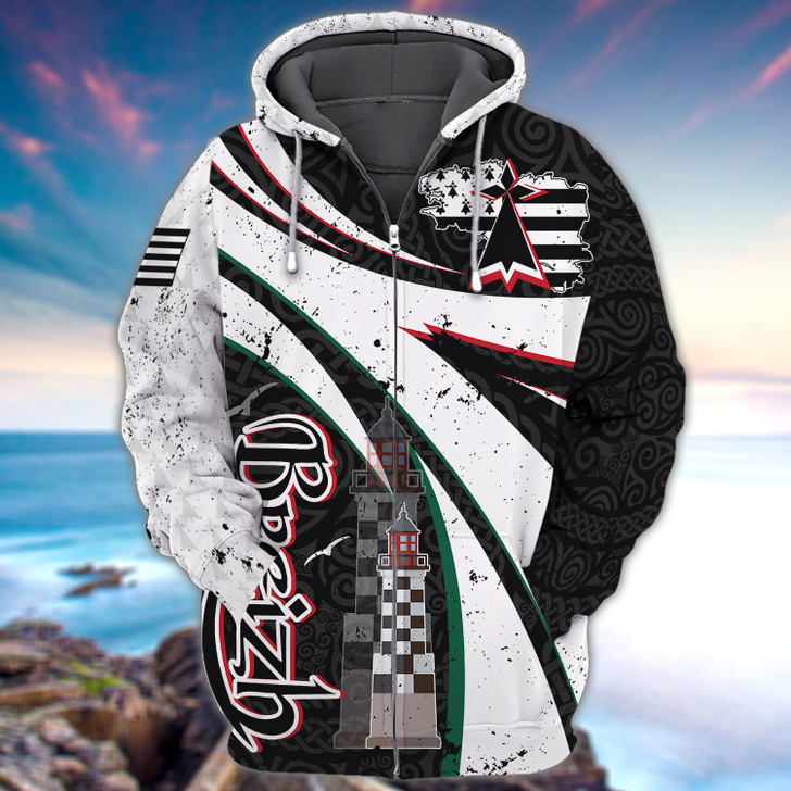 FUNSTUFFPRINT Brittany Celtic Full Print 16  3D Hoodie and Zip Hoodie