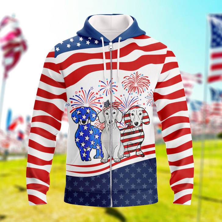 FUNSTUFFPRINT Independence Day Is Coming  3D Hoodie and Zip Hoodie