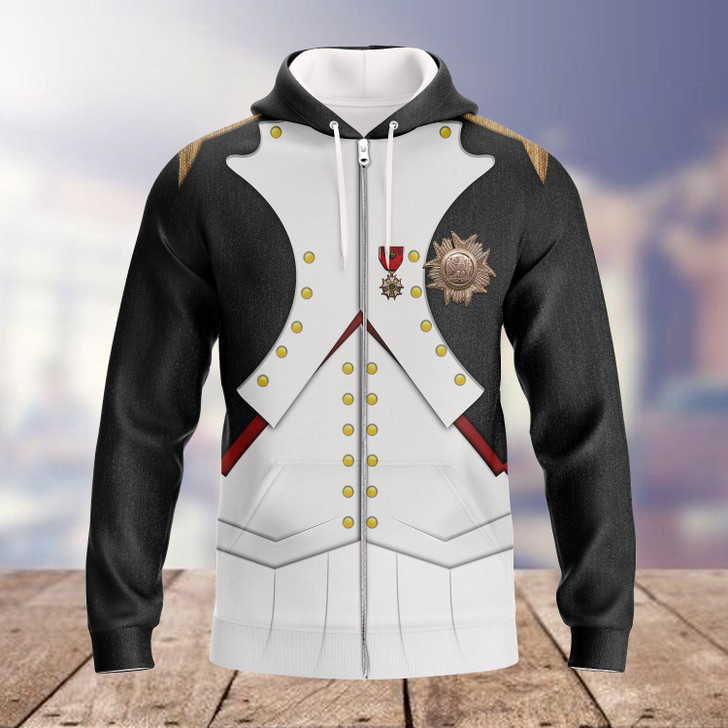 FUNSTUFFPRINT  Napoleon - Full Print  3D Hoodie and Zip Hoodie