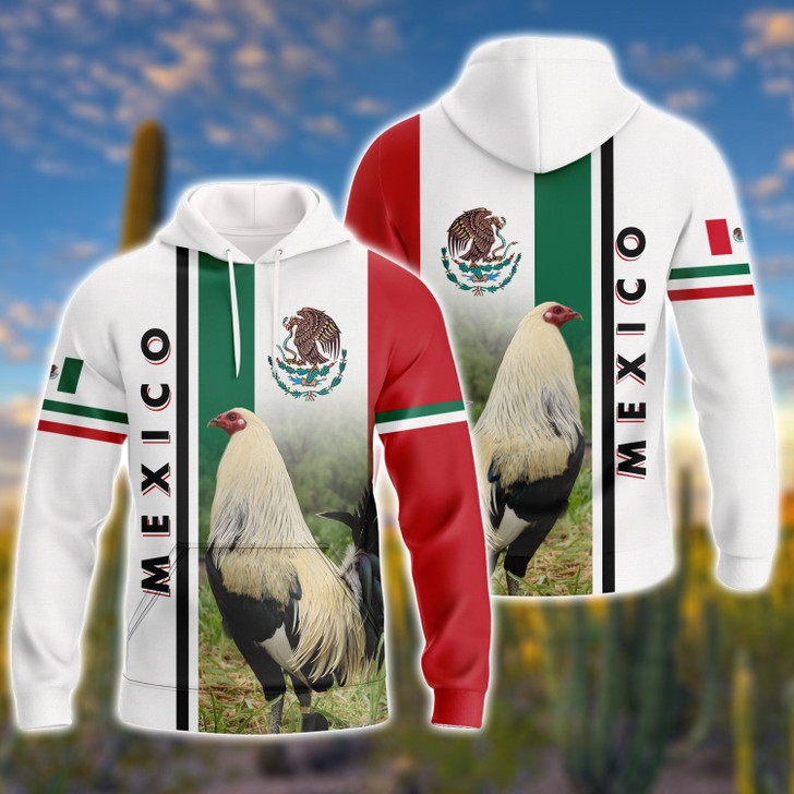 FUNSTUFFPRINT Mexico Print  3D Hoodie and Zip Hoodie