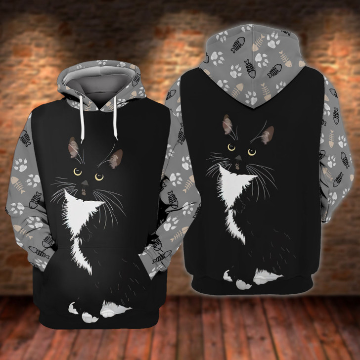 FUNSTUFFPRINT- Cats 02  3D Hoodie and Zip Hoodie