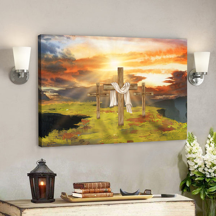 Bible Verse Canvas - Christian Canvas Wall Art - I Believe In God - Ciaocustom