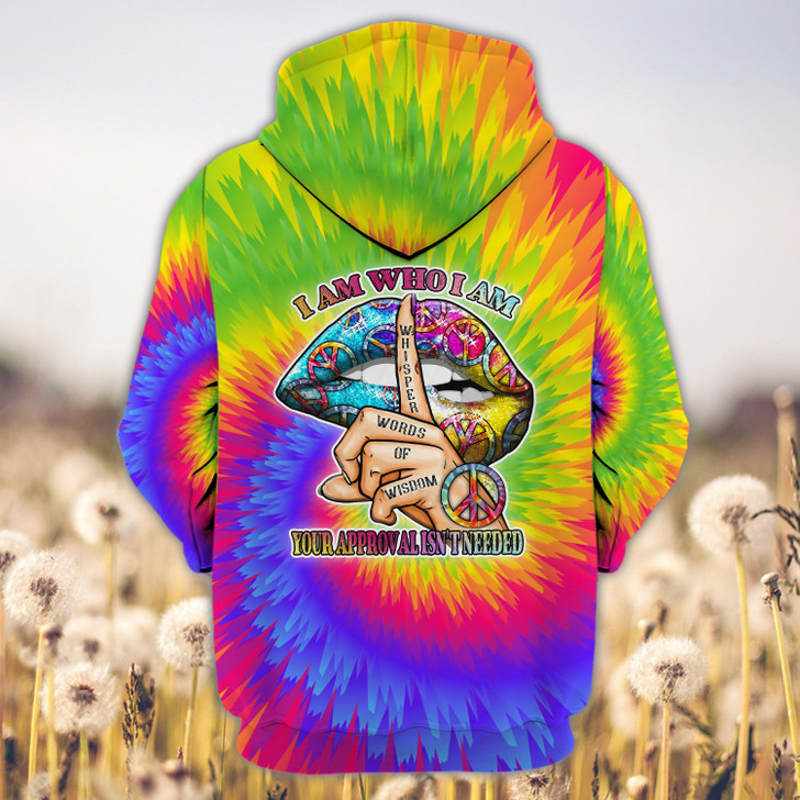 FUNSTUFFPRINT Custom Hippie  3D Hoodie and Zip Hoodie