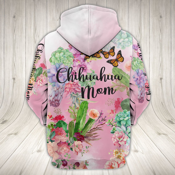 FUNSTUFFPRINT Chihuahua Lover - Personalized Name  3D Hoodie and Zip Hoodie