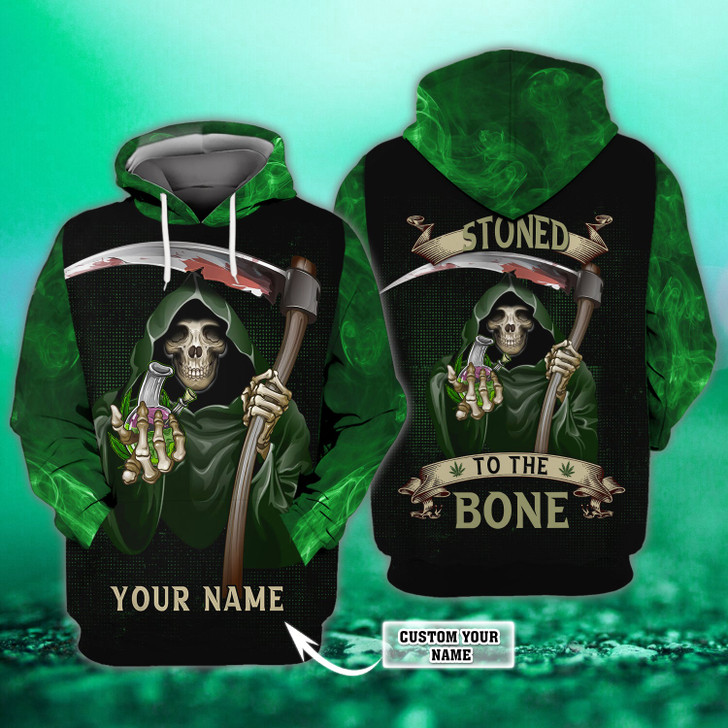 FUNSTUFFPRINT Blue & Red Fire Trucker   3D Hoodie and Zip Hoodie