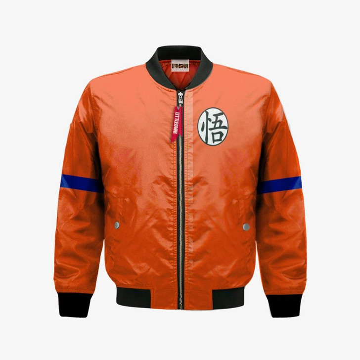 FUNSTUFFPRINTINT Goku Bomber Jacket Custom Dragon Ball Cosplay Costumes  3D Bomber Jacket