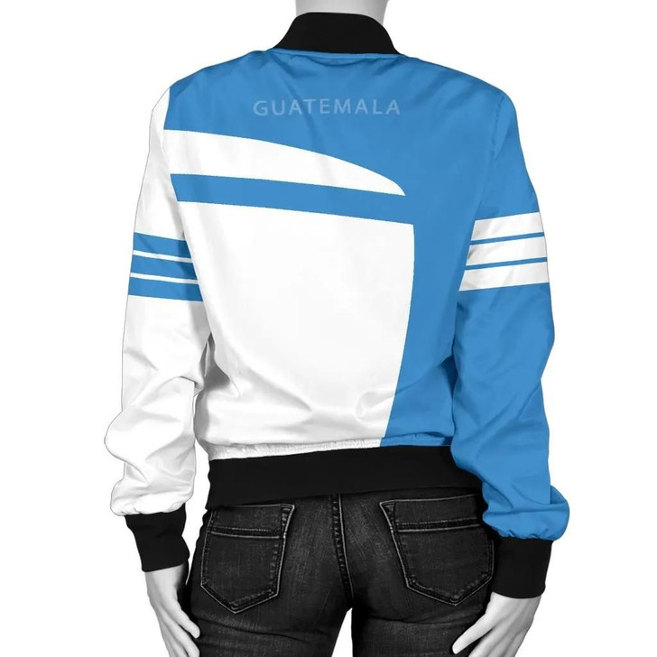 FUNSTUFFPRINTINT Guatemala Sport Women’s Bomber Jacket – Premium Style J7  3D Bomber Jacket
