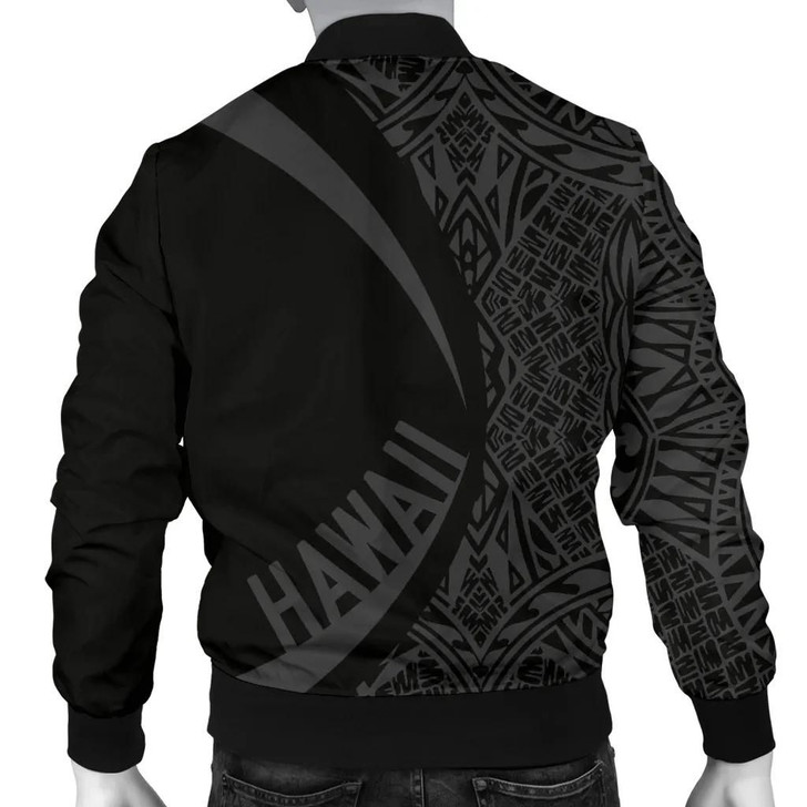 FUNSTUFFPRINTINT Hawaii Coat Of Arm Polynesian Men’s Bomber Jacket – Circle Style 06 – AH – J1  3D Bomber Jacket