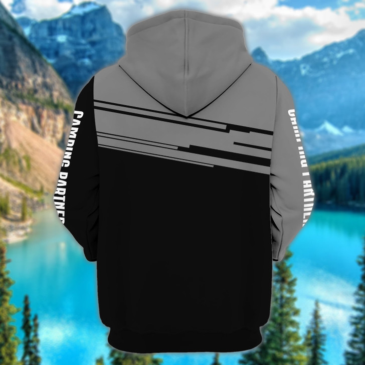 FUNSTUFFPRINT Camping - Personalized Name    3D Hoodie and Zip Hoodie