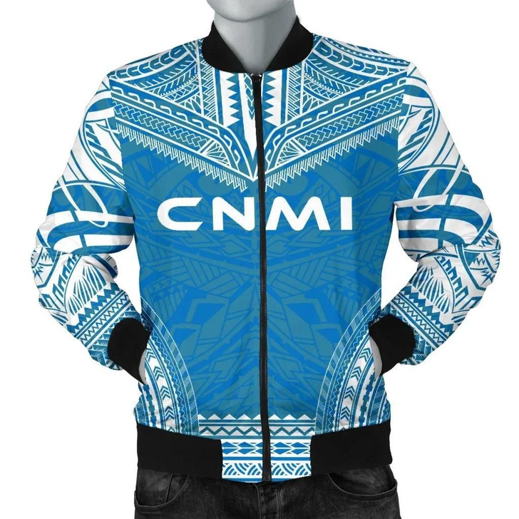 FUNSTUFFPRINTINT Northern Mariana Islands Flag Polynesian Chief Men’s Bomber Jacket – Bn10 3D Bomber Jacket