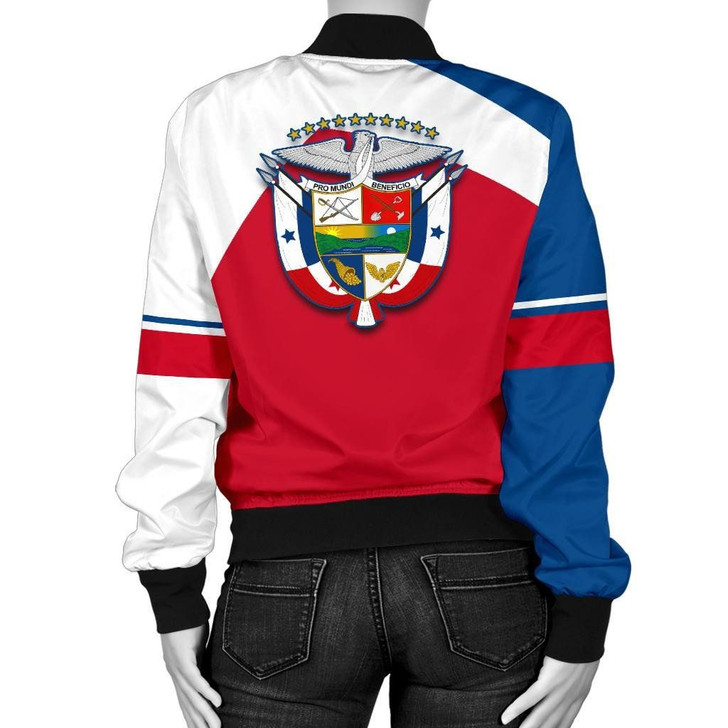 FUNSTUFFPRINTINT Panama Women’s Bomber Jacket – Vera Jacket – J96 3D Bomber Jacket