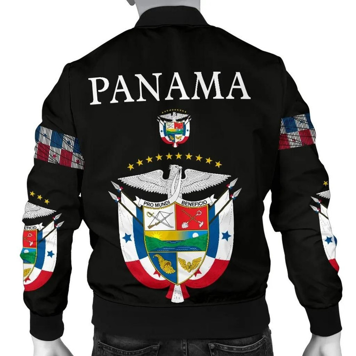 FUNSTUFFPRINTINT Panama-United Men’s Bomber Jacket A27 3D Bomber Jacket