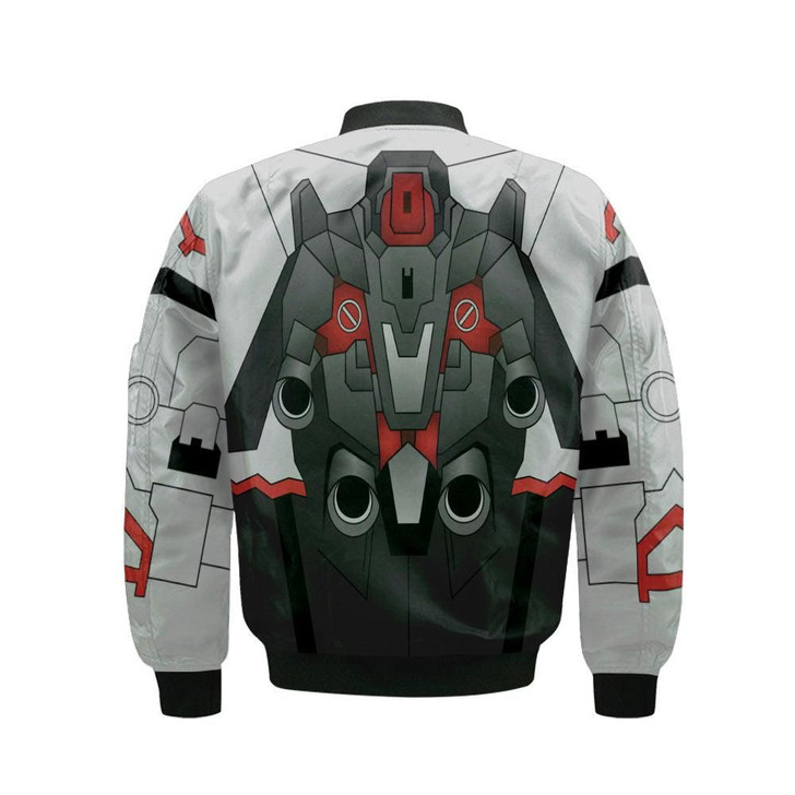 FUNSTUFFPRINTINT RX-0 Unicorn Bomber Jacket Custom Mobile Suit Gundam Cosplay Costumes 3D Bomber Jacket