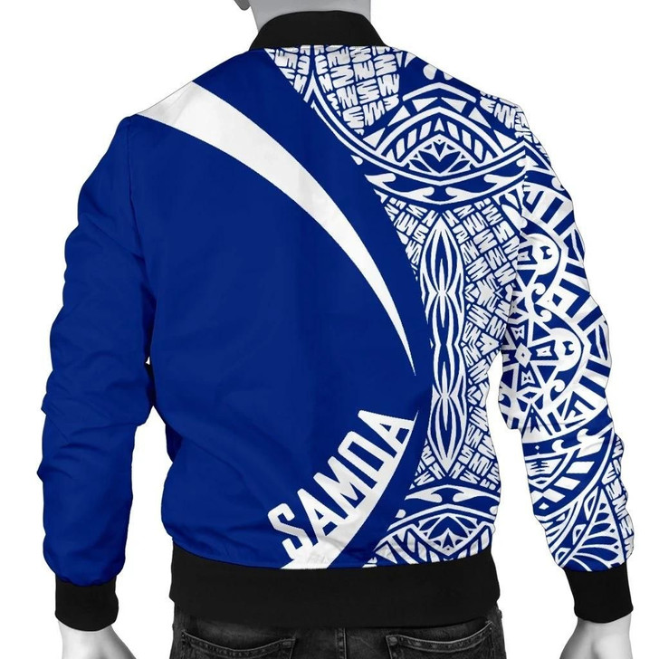 FUNSTUFFPRINTINT  Samoa Polynesian Men’s Bomber Jacket – Circle Style J1 3D Bomber Jacket