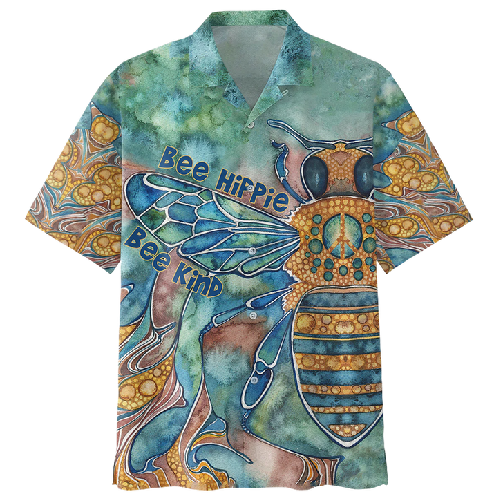Trippy Colorful Dragonfly Psychedelic Hippie Hawaiian Shirt