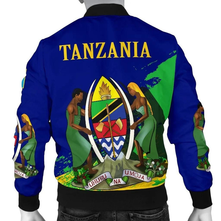 FUNSTUFFPRINTINT Tanzania Special Men’s Bomber Jacket A7 3D Bomber Jacket