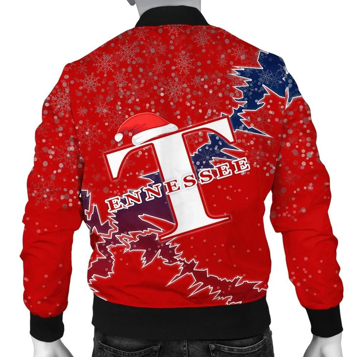 FUNSTUFFPRINTINT Tennessee Christmas Coat Of Arms Men Bomber Jacket X Style J78 3D Bomber Jacket