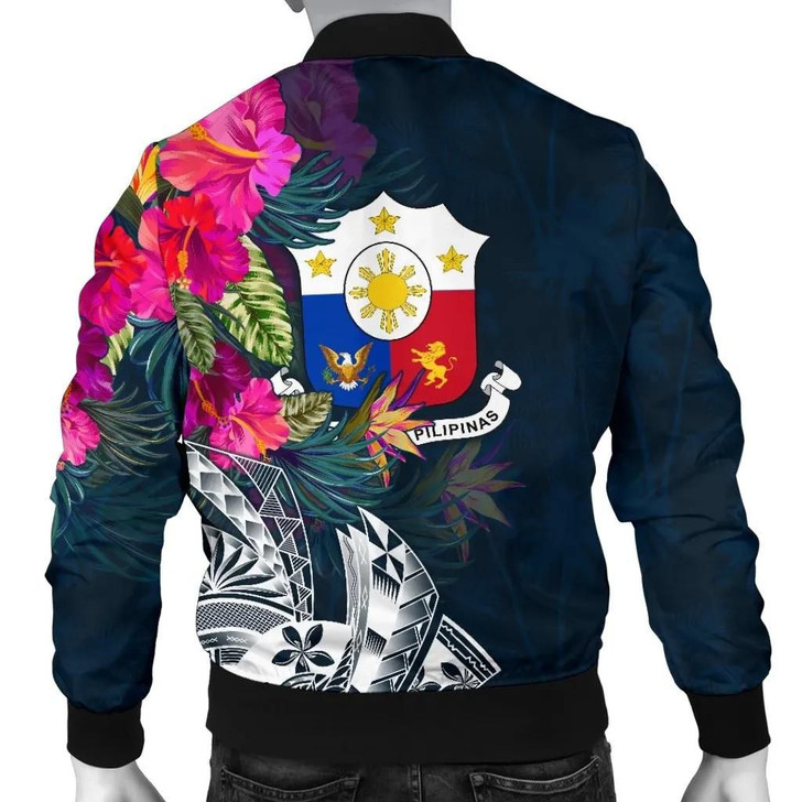 FUNSTUFFPRINTINT The Philippines Personalised Men’s Bomber Jacket – Summer Vibes – BN15 3D Bomber Jacket