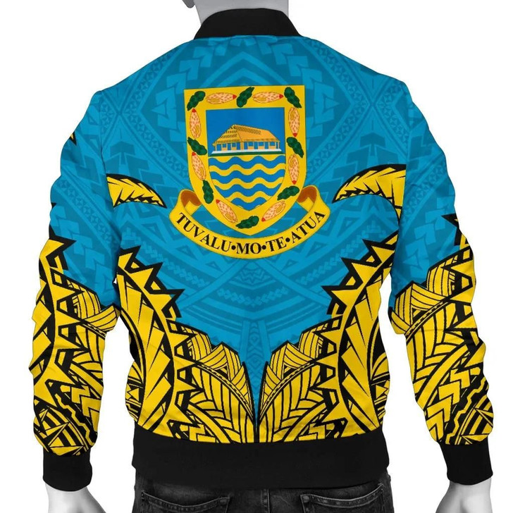 FUNSTUFFPRINTINT Tuvalu Premium Men’s Bomber Jacket A7  3D Bomber Jacket