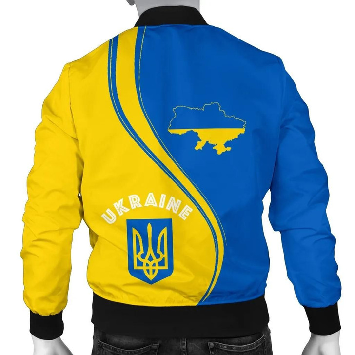 FUNSTUFFPRINTINT Ukraine Men’s Bomber Jacket – Generation K7 3D Bomber Jacket