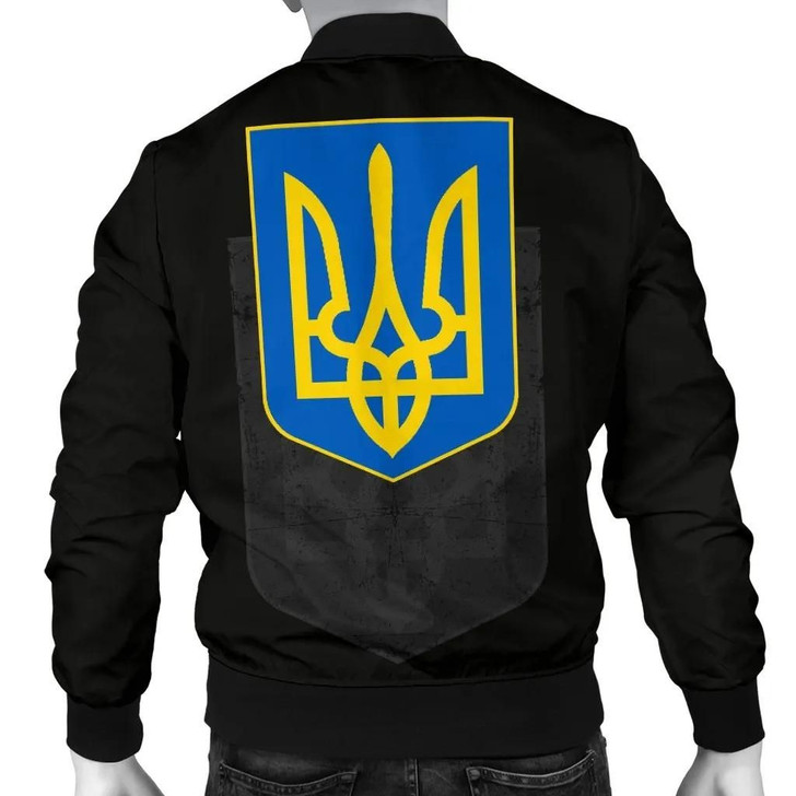FUNSTUFFPRINTINT Ukraine Men’s Bomber Jacket A7 3D Bomber Jacket