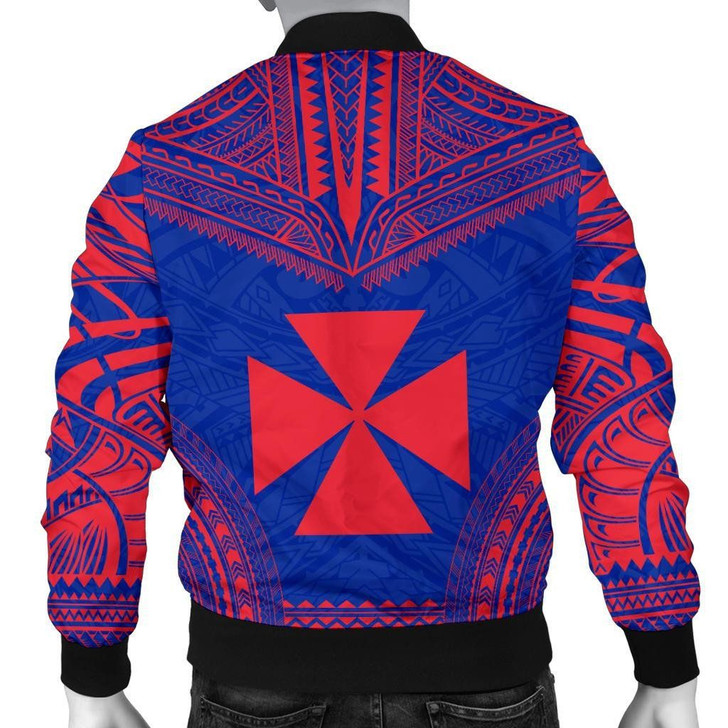 FUNSTUFFPRINTINT Wallis And Futuna Flag Polynesian Chief Men’s Bomber Jacket – Bn10 3D Bomber Jacket