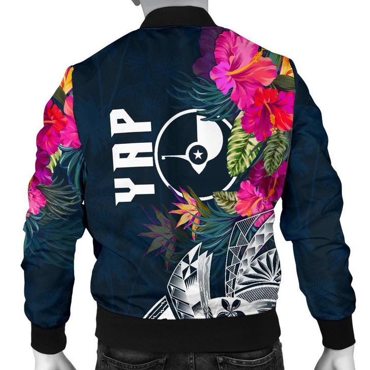 FUNSTUFFPRINTINT YAP Men’s Bomber Jacket – YAP Summer Vibes – BN15 3D Bomber Jacket