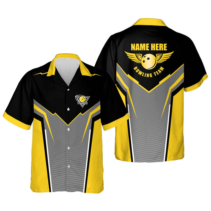 Custom Lovelypod Bowling Short Sleeve Hawaiian shirt for men and women, Summer gift for Bowling team shirt