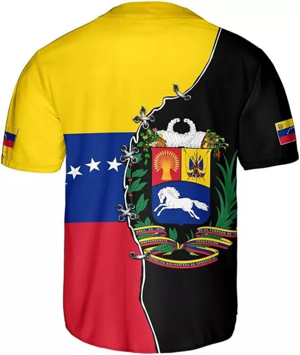 Custom Venezuela Baseball Jersey, Venezuela Shirt, Venezuelan Jers