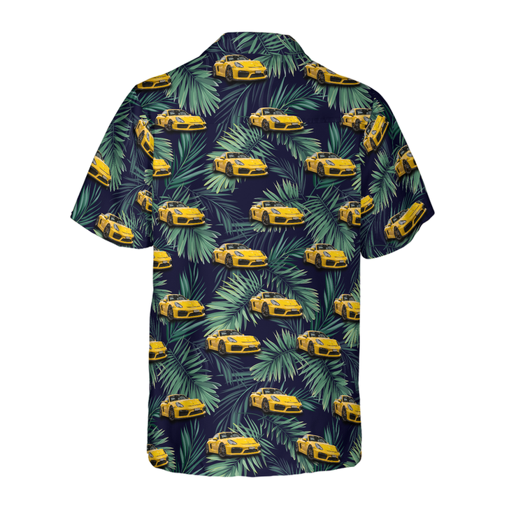 Custom Tropical Car Hawaiian Shirt, Summer gift Hawaiian Shirt For Men