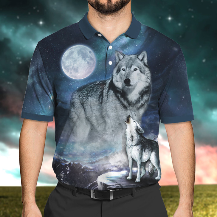 FUNSTUFFPRINT  ELECTRIC GUITAR  3D All Over Print Polo Shirt Size S-5XL