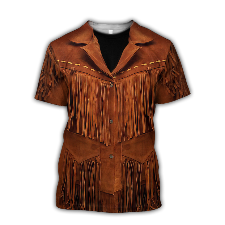 FUNSTUFFPRINT Cowboy T Shirt No Cosplay 3D Over Printed Unisex Deluxe Cowboy Shirts 3D T-shirt