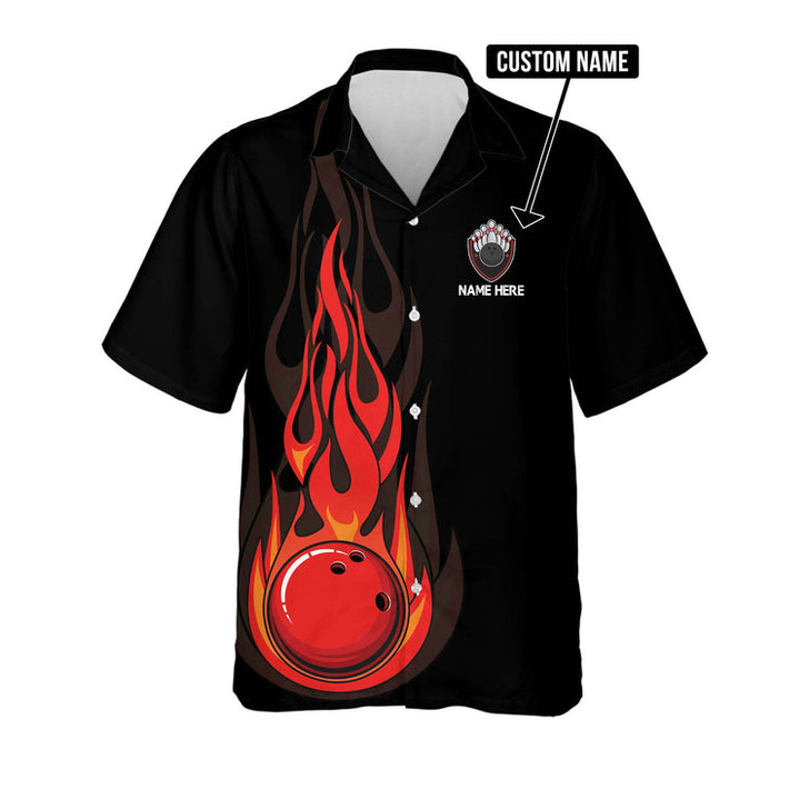 Custom Blowers Never Die They Just End Up In The Gutter Hawaiian Shirt, Bowling 3D Shirt