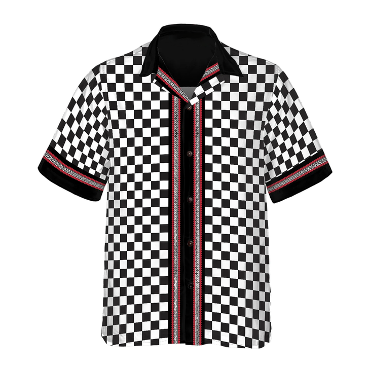 Bowling Caro Pattern Hawaiian Shirt, That's How I Roll Bowling, Colorful Summer Aloha Shirt For Men Women, Perfect Gift For Friend, Bowling Lovers