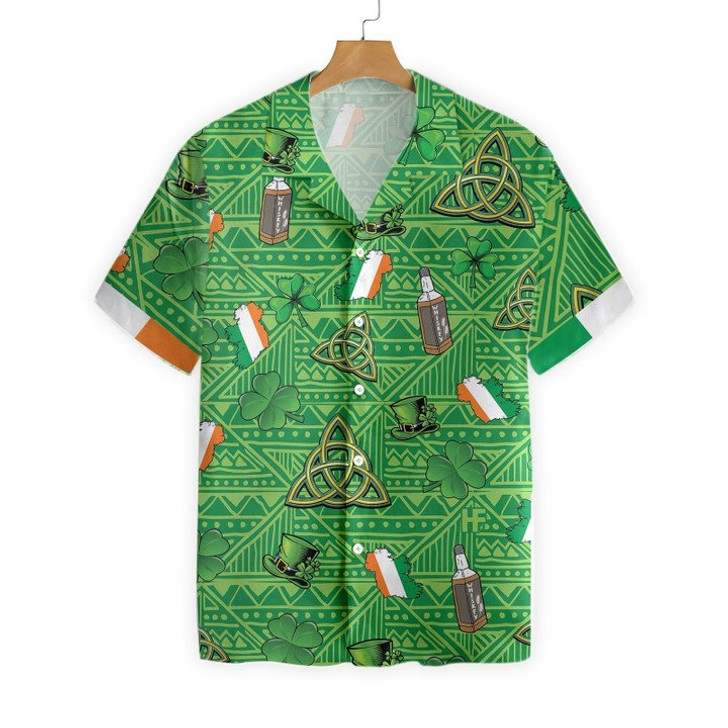 St. Patrick's Day Hawaiian Shirt, Hawaiian Shirt, Patty's Day Hawaiian Shirt new