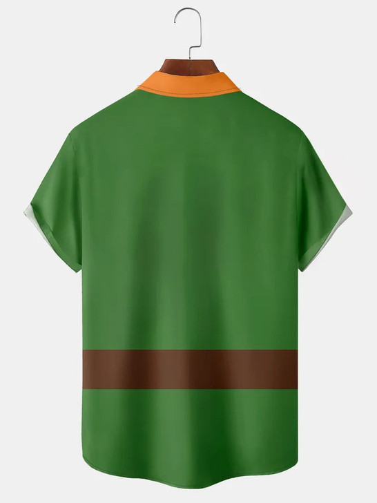 St. Patrick's Day hawaiian shirt for men