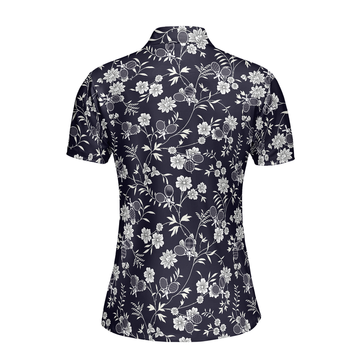 Elegant Tennis Polo Shirt For Women, Short Sleeve Women Polo Shirt, Tennis Polo For Ladies, Best Gift For Tennis Lovers