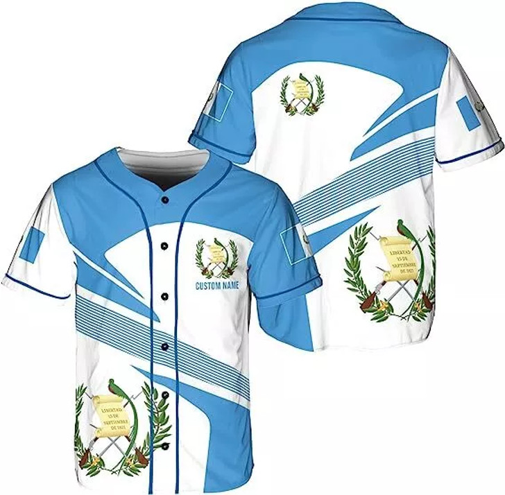 Custom Guatemala Baseball Jersey, Custom Guatemala Jersey for Men Women Gua